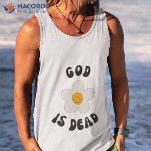 god is dead funny cynical atheist atheism agnostic shirt tank top