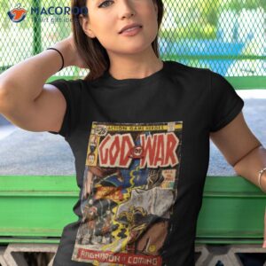 god of war ragnarok comic book shirt tshirt 1