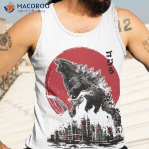 godzilla attack shirt tank top 3