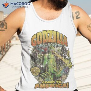 godzilla comes to america shirt tank top 3