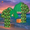 Gold Coins, Shamrock, Saint Patrick’s Day, Irish Ireland Flag, And Hawaiian Shirt.