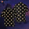 Golden-black Dogecoin Hawaiian Shirt