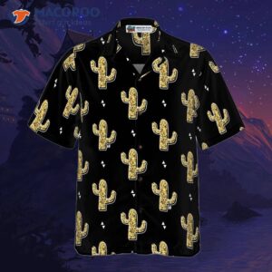 golden cactus hawaiian shirt 2