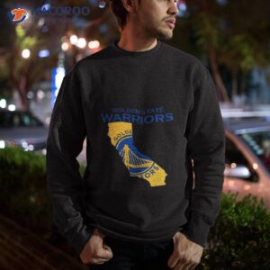 golden state warriors basketball map logo 2023 shirt sweatshirt