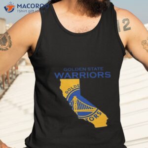 golden state warriors basketball map logo 2023 shirt tank top 3