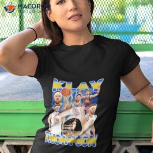 golden state warriors klay thompson 2023 mvp shirt tshirt 1