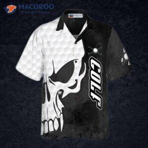 Golf And Skull Hawaiian Shirt