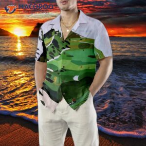 golf course print hawaiian shirt 4