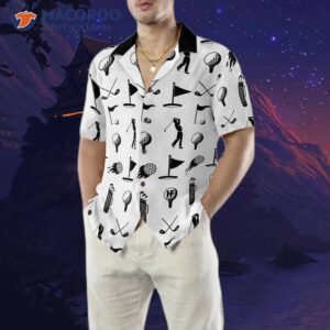 golf equipt patterned hawaiian shirt 4