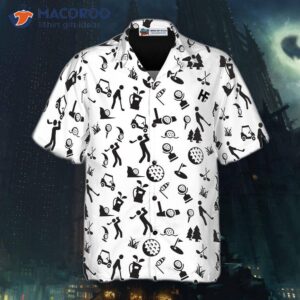 golf evolution hawaiian shirt 2