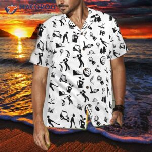 golf evolution hawaiian shirt 3