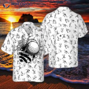 golf hole breakthrough hawaiian shirt 0