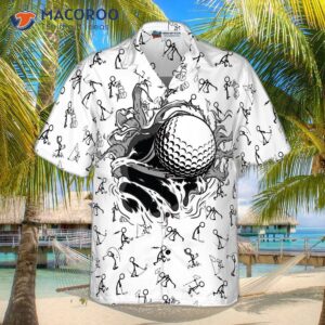 golf hole breakthrough hawaiian shirt 2