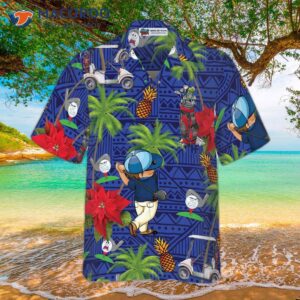 golf lover s hawaiian shirt 2