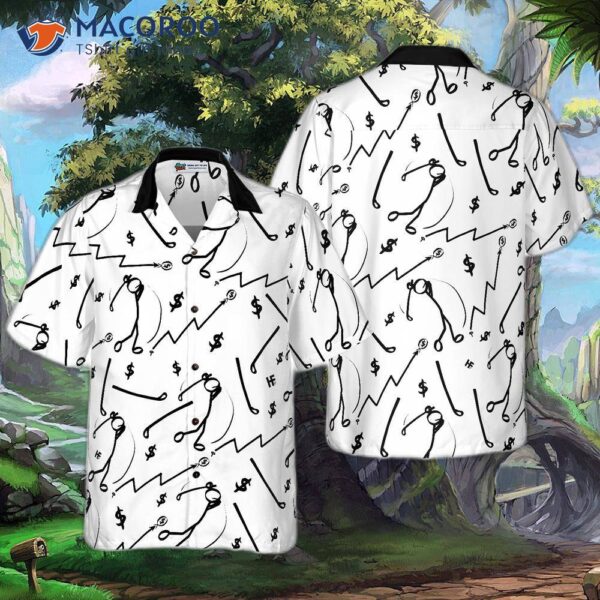 Golf Market Icon Hawaiian Shirt