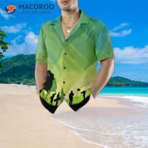 golf stock illustration v2 hawaiian shirt 4