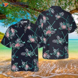 Golf Tropical Hawaiian Shirt
