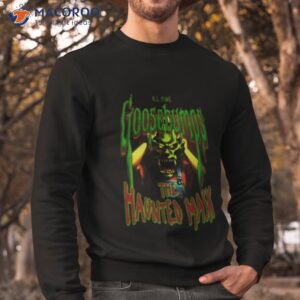 goosebumps the haunted mask horror art shirt sweatshirt