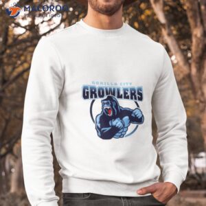 gorilla city growlers shirt sweatshirt