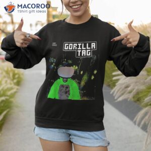 gorilla tag pfp vr game green forest shirt sweatshirt