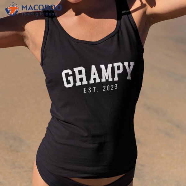Grampy Est 2023 To Be Gifts New Father’s Day Shirt