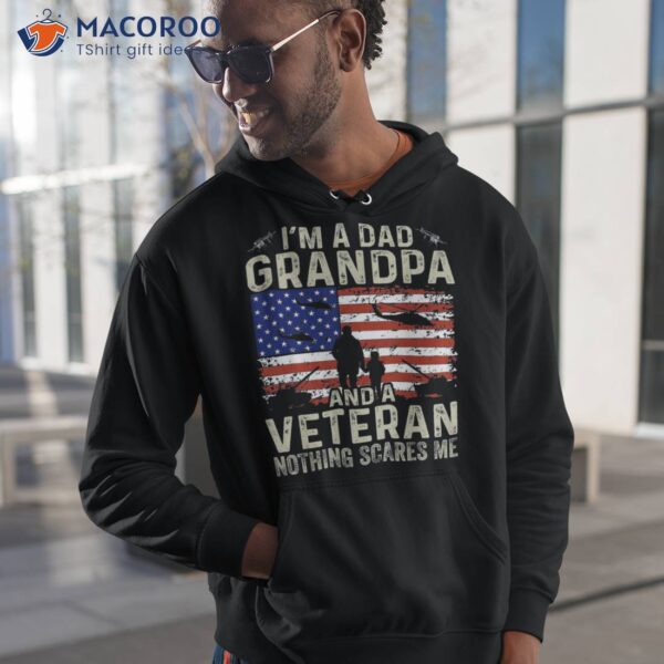 Grandpa Shirts For Fathers Day I’m A Dad Veteran Shirt