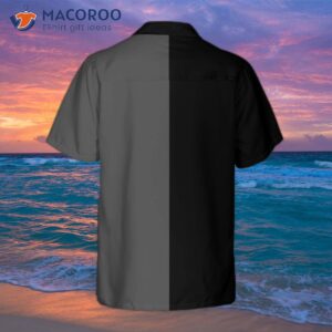 Gray And Black Ethereum Cryptocurrency Hawaiian Shirt