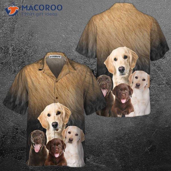 Great Labrador Retriever Dog Hawaiian Shirt