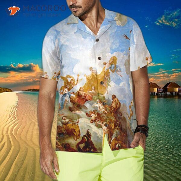 Greek Gods On Mount Olympus Hawaiian Shirt