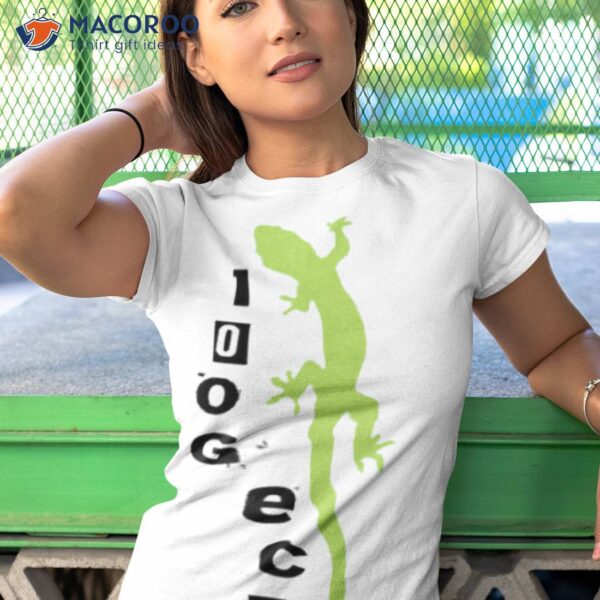 Green Gecko 100 Gecs Shirt