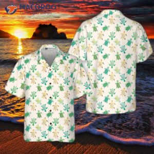 green sea turtle hawaiian shirt 4