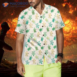 green sea turtle hawaiian shirt 7