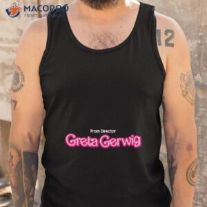 greta gerwig barbie movie shirt tank top