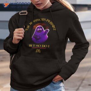 grimace the horrors persist but so do i shirt hoodie 3