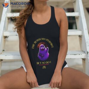 grimace the horrors persist but so do i shirt tank top 4