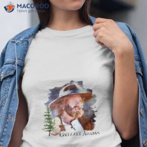 grizzly adams the bear shirt tshirt