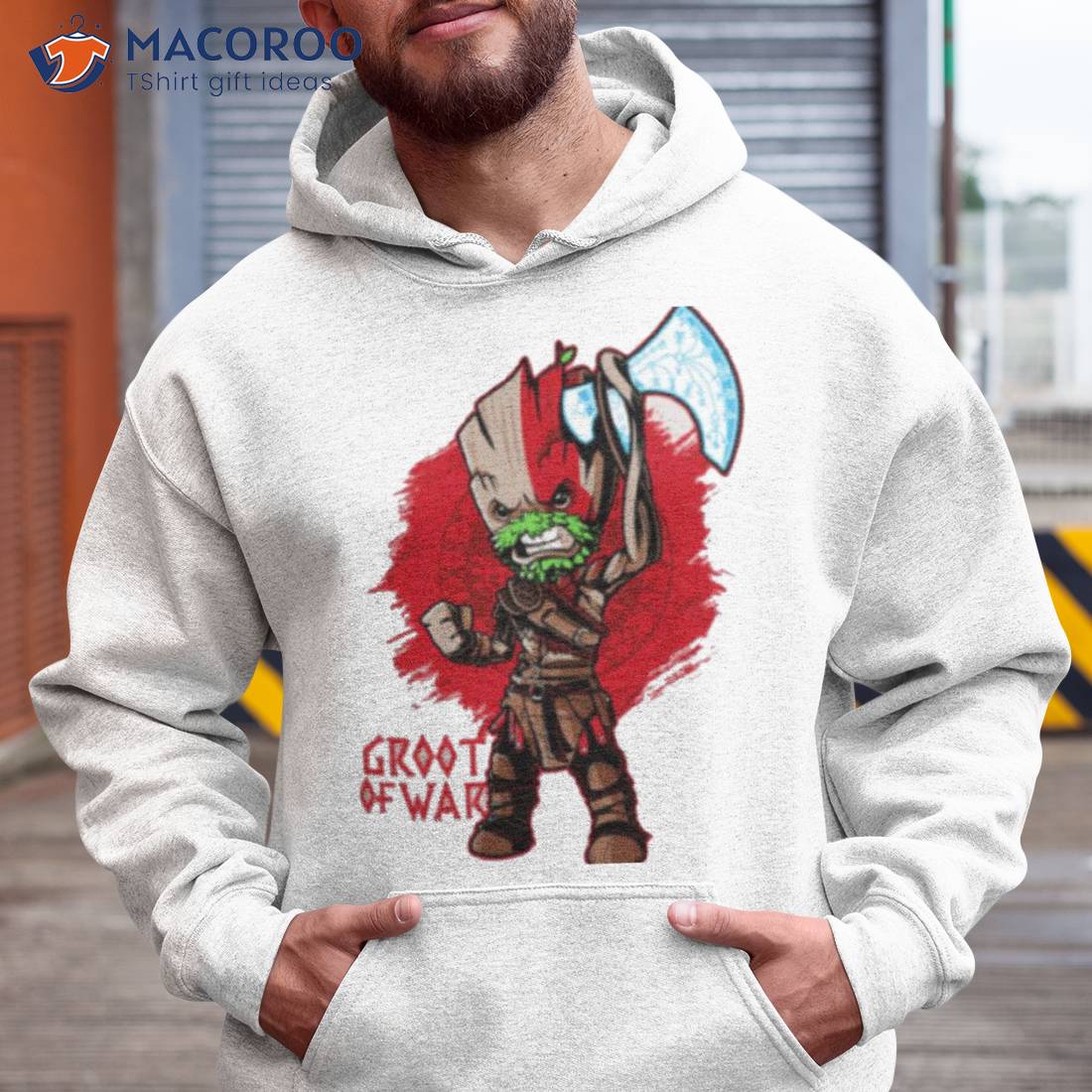 Groot Of War Kratos Shirt Groot Of War Kratos Shirt