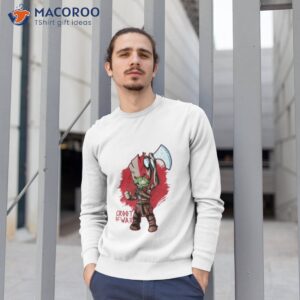 Groot Of War Kratos Shirt 2 groot of war kratos shirt sweatshirt 1