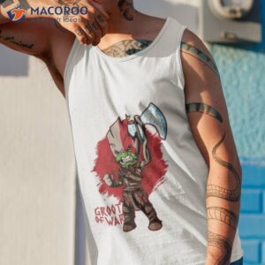 Groot Of War Kratos Shirt 3 groot of war kratos shirt tank top 1