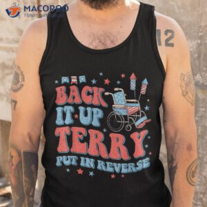 groovy back up terry put it in reverse firework 4th of july shirt tank top