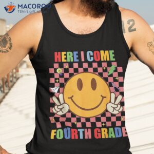 groovy here i come fourth grade funny back to school shirt tank top 3
