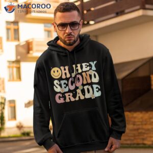 groovy oh hey 2nd second grade back to school teacher shirt hoodie 2