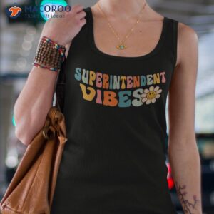 groovy school superintendent vibes retro first day of shirt tank top 4