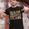 Groovy Team Second Grade Back To School Teacher Student Gift Shirt