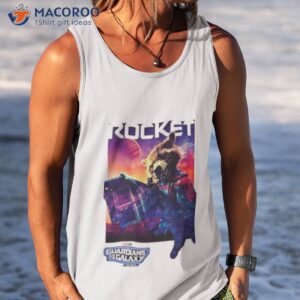 guardians of the galaxy vol 3 rocket poster shirt tank top