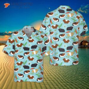 guinea pig seamless pattern version 1 hawaiian shirt 4