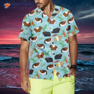 guinea pig seamless pattern version 1 hawaiian shirt 7