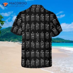 guitar chord hawaiian shirt 3