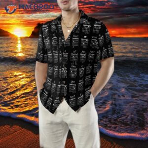 guitar chord hawaiian shirt 5