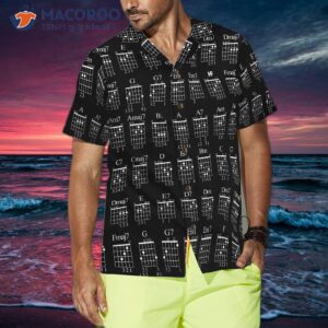 guitar chord hawaiian shirt 6